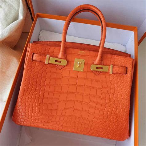 hermes birkin bag 30 orange|hermes bag orange price.